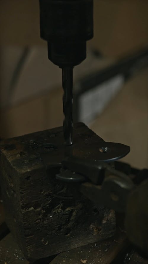 Video of a Drilling Machine