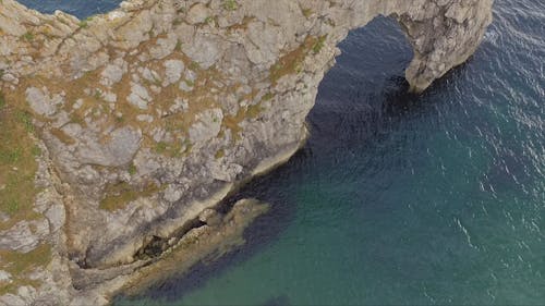 Aerial Shot of an Ocean