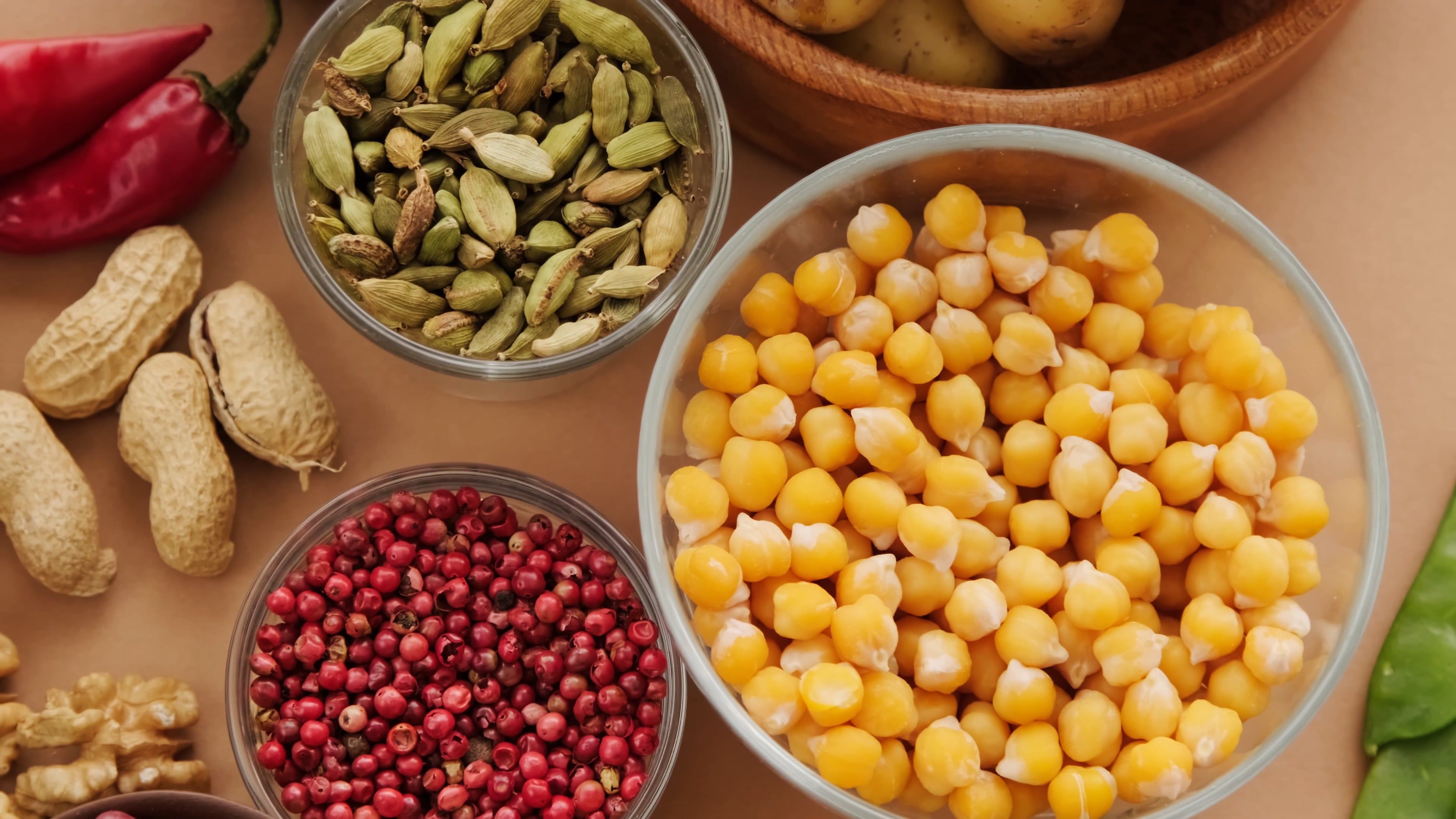 Colorful Mixed Food on a Table Free Stock Video Footage, Royalty-Free ...
