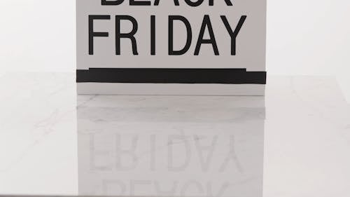 A Shopping Printed With Black Friday