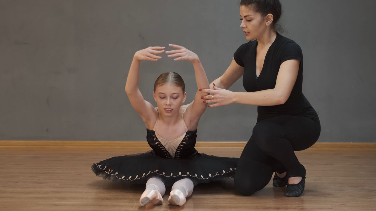 Ballerina in a Ballet Class Free Stock Video Footage, Royalty-Free 4K ...