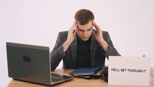 Businessman Being Stress