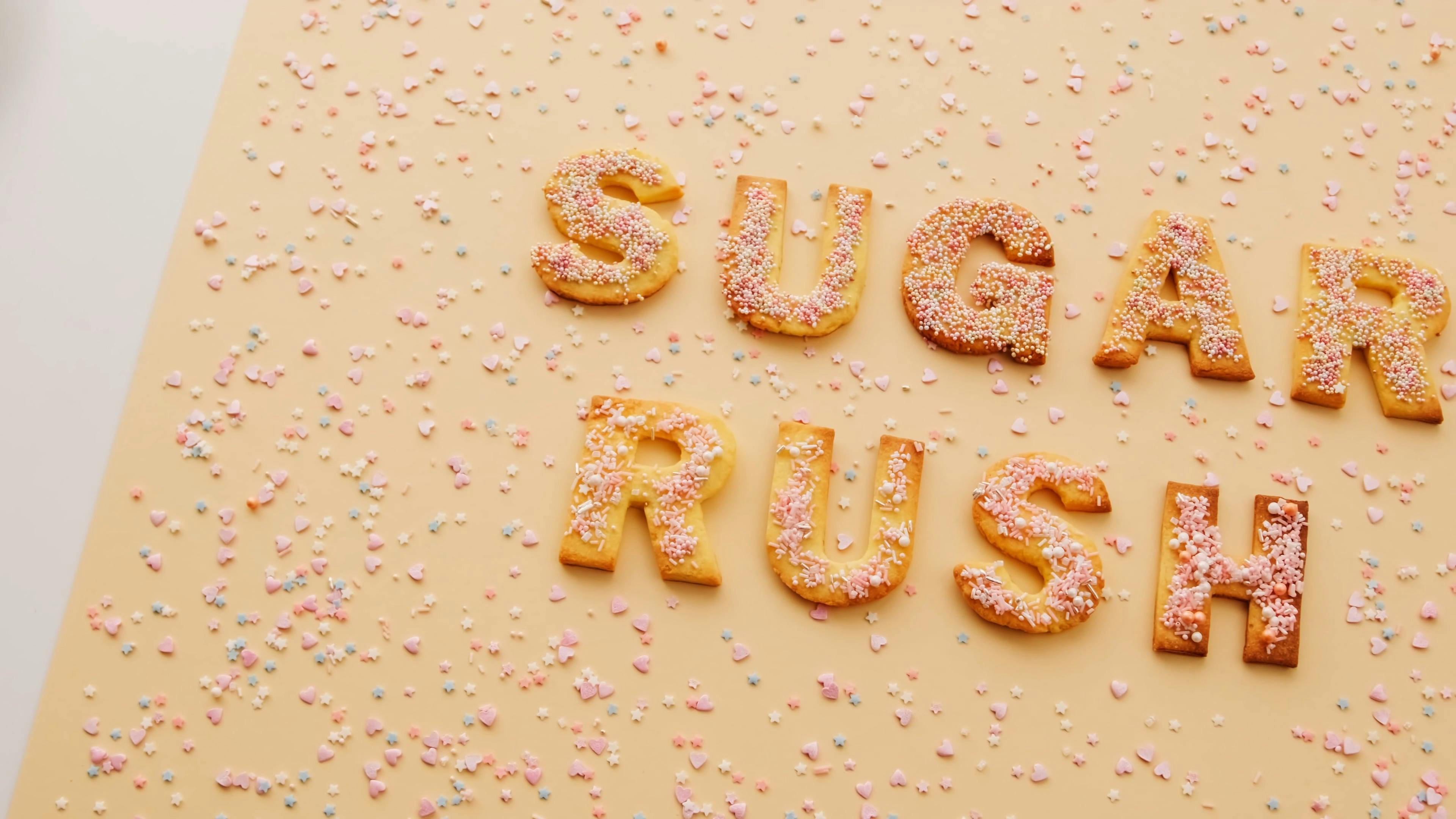 Sweet Cookies in Letter Shapes · Free Stock Video