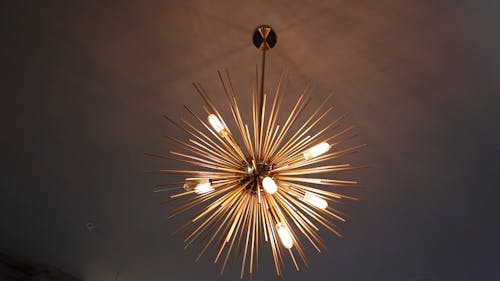 A Beautiful Modern Chandelier 