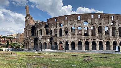 video of rome colosseum