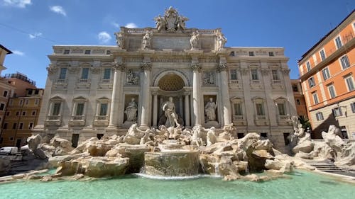 Video of Fontana Di Trevi During Daytime 