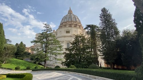 Low Angle View of a Church