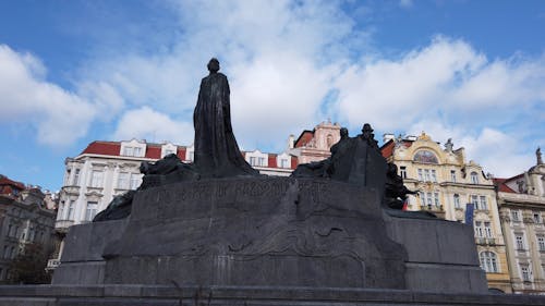 A Low Angle Shot of a Historical Monument