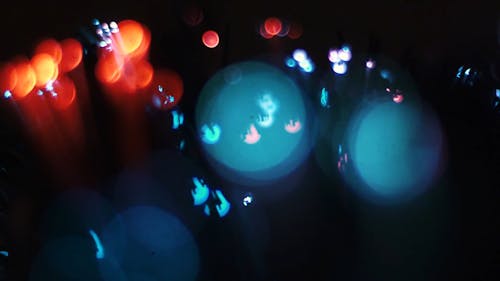 Colorful Bokeh Light