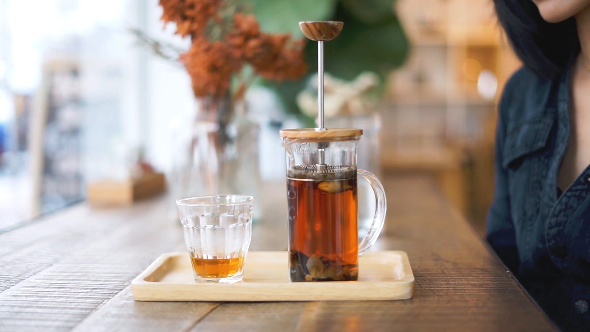 Close Up Video of a Woman Drinking Tea Free Stock Video Footage ...