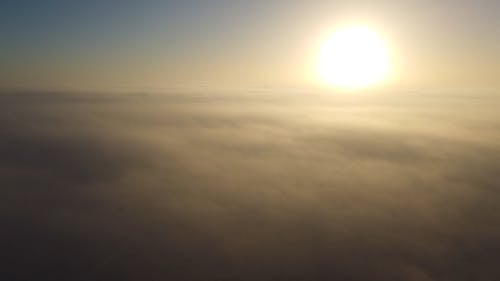 Foggy Landscape During Sunrise