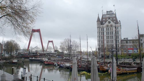 Witte Huis Building Old Harbor Rotterdam Netherlands