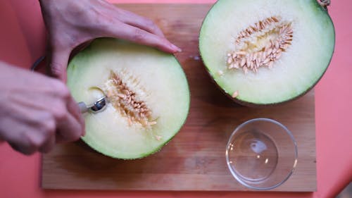 Melon Fruit Balls Carving