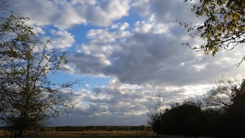 Clouds Formations In The Sky In A Time Lapse Video