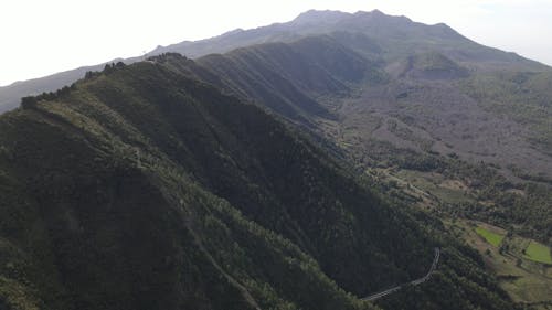 Drone Footage of Mountain Ranges