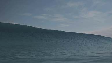 big wave in the sea