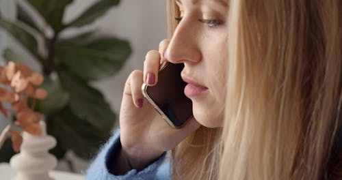 Woman Talking On The Phone