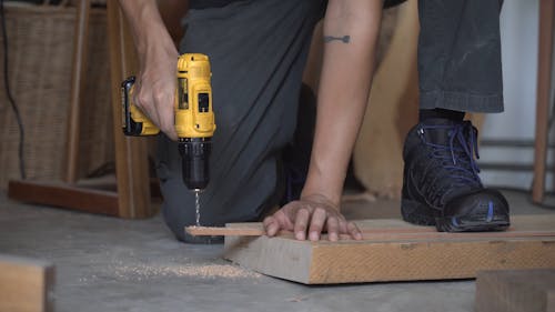 Carpenter in a Workshop 