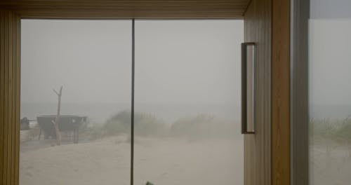View of the Sea from a Hotel Window