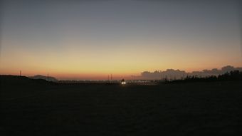 白天到黑夜视频素材