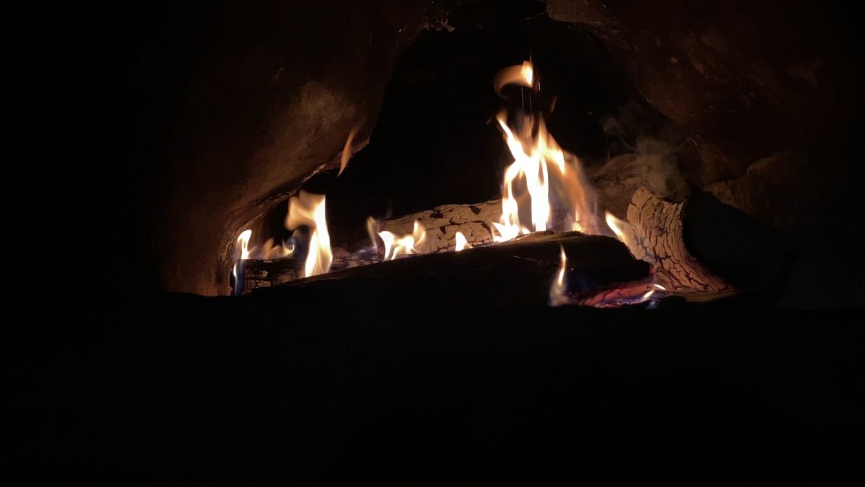 Close Up Shot of Burning Fire Woods Free Stock Video Footage, Royalty ...