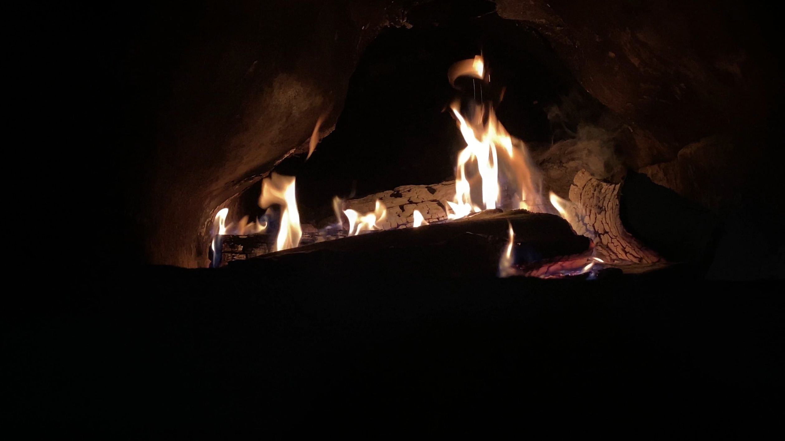 Close Up Shot of Burning Fire Woods Free Stock Video Footage, Royalty ...
