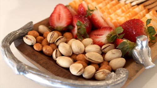 Close Up View of Fruits and Nuts