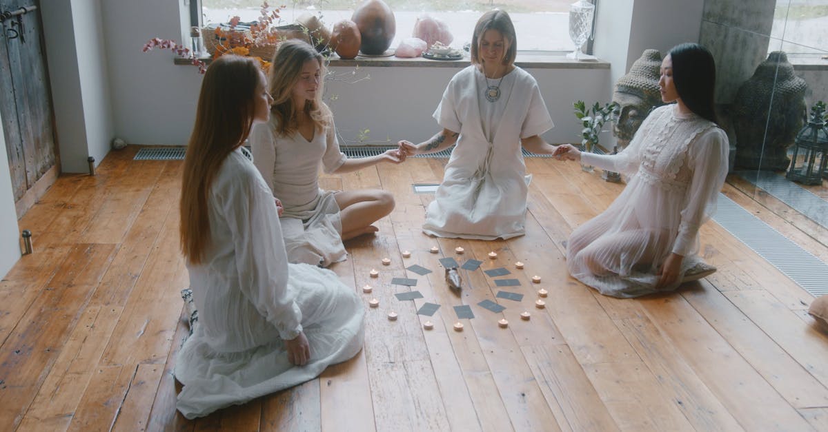 Women Meditating In A Ritual Ceremony Free Stock Video Footage, Royalty ...