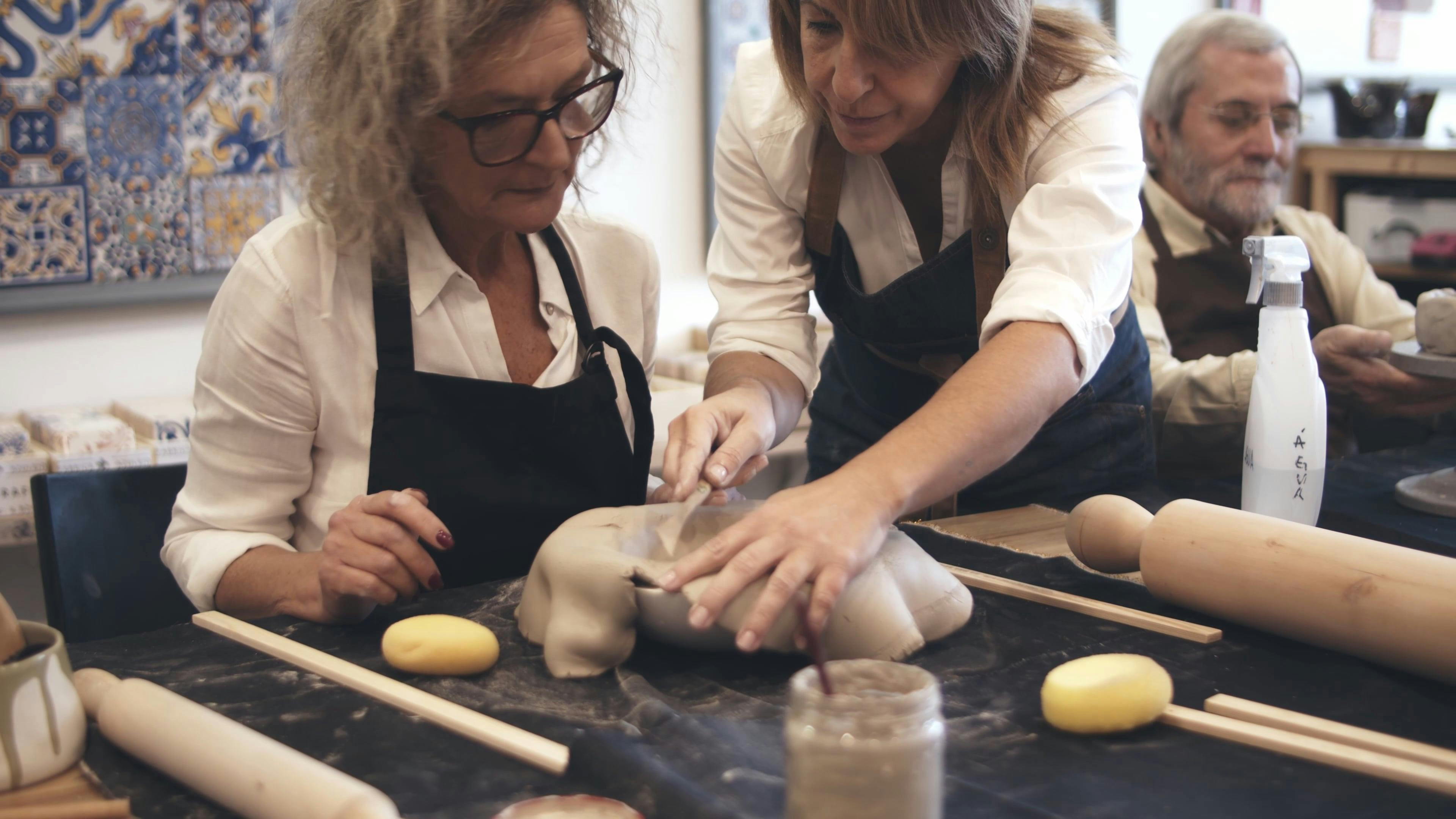 Pottery Class Videos Download The Best Free 4k Stock Video Footage