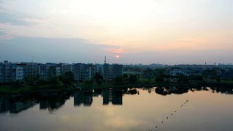 城市风景早上天空高清视频高清视频视频素材