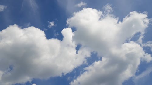 Time-Lapse of Moving Clouds