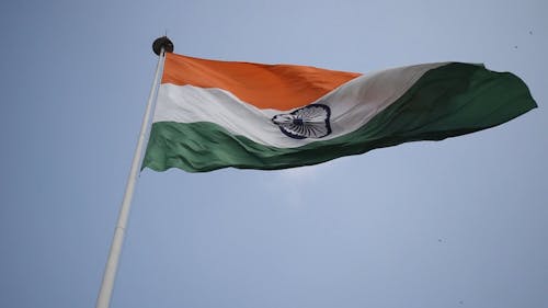 The Flag of India 