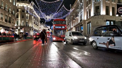 A Time-lapse of a Busy Road