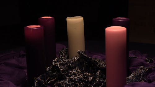 Colored Candles 