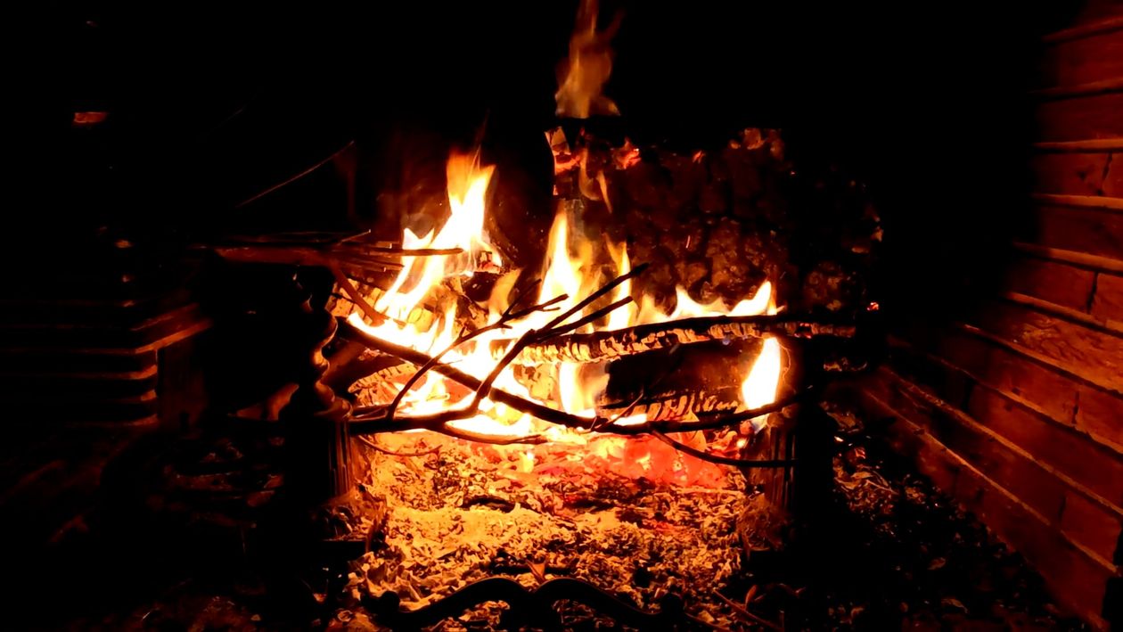 A Footage of a Fireplace Free Stock Video Footage, Royalty-Free 4K & HD ...
