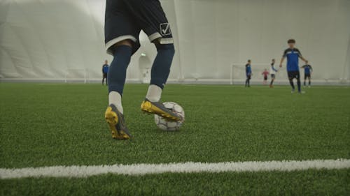 People Playing Soccer