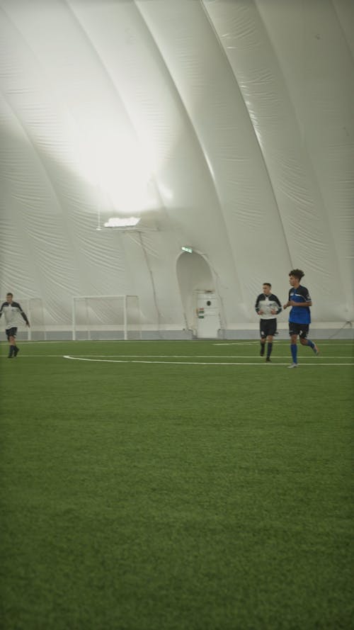 People Playing Soccer