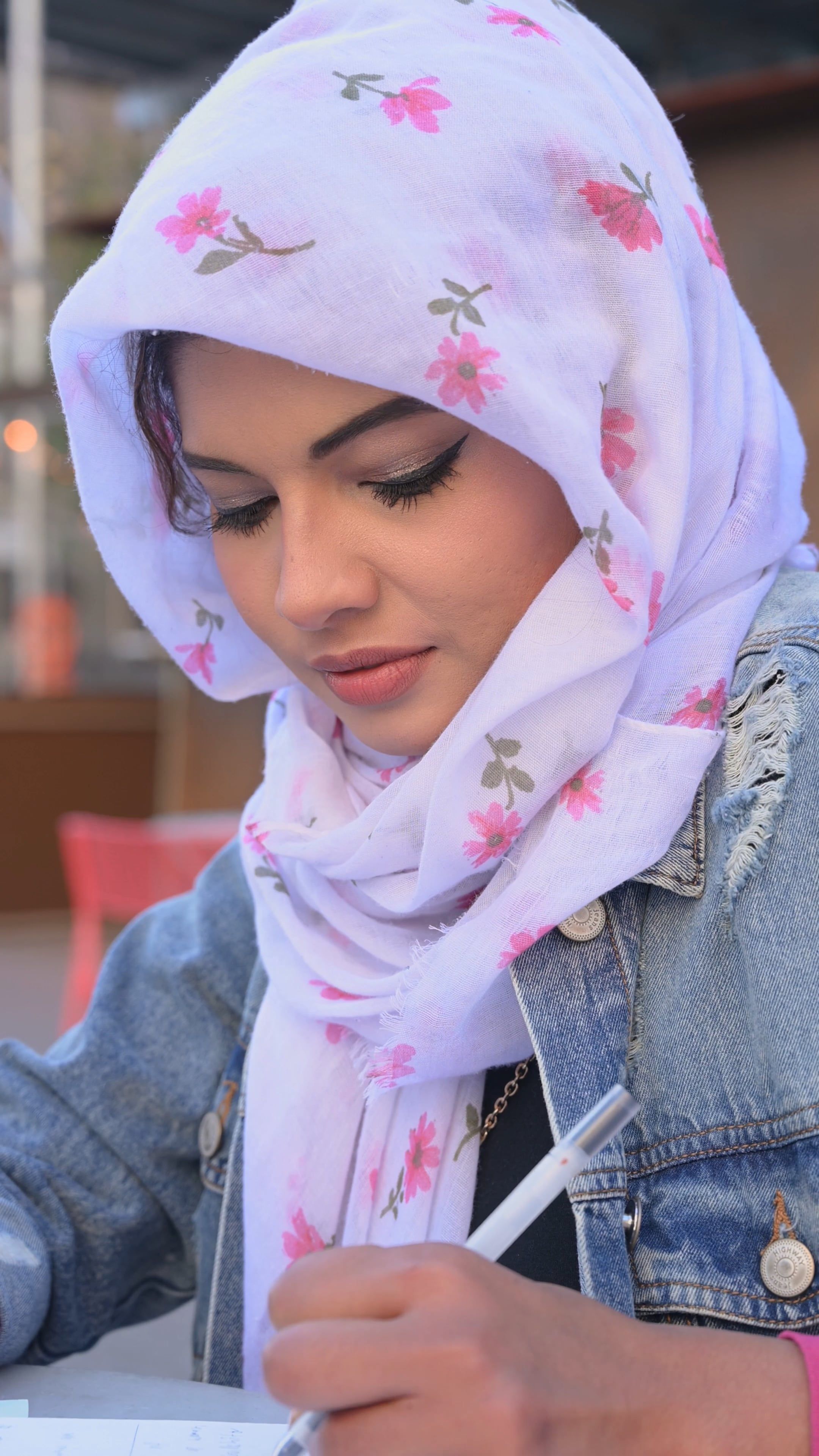 Close Up Video of a Woman Wearing Hijab Free Stock Video Footage ...