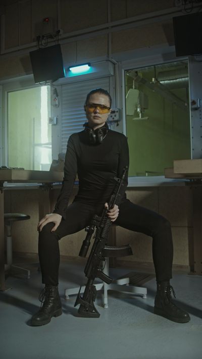 Tima Miroshnichenko's cyberpunk aesthetic video