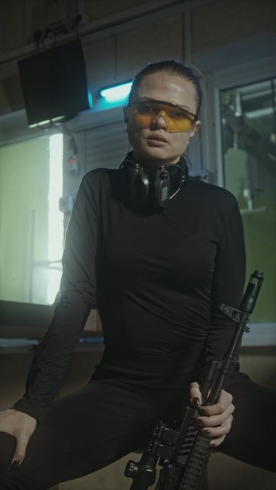 Tima Miroshnichenko's cyberpunk aesthetic video