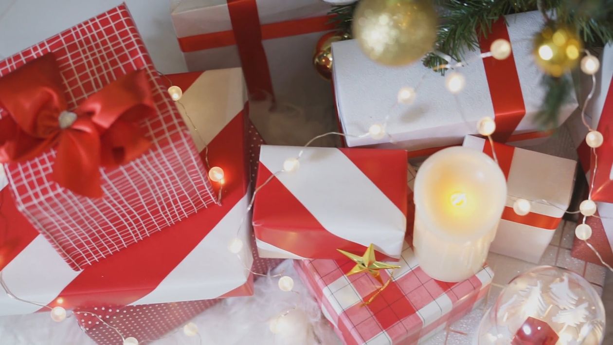 Presents Video Video of a Christmas Gifts Free Stock Video Footage, Royalty-Free 4K ...