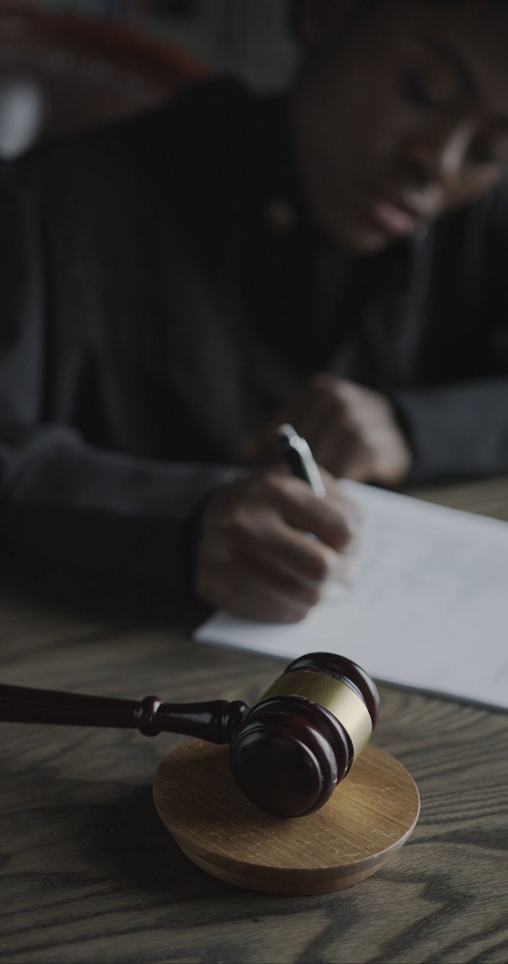 Using Gavel A Woman Using a Gavel · Free Stock Video