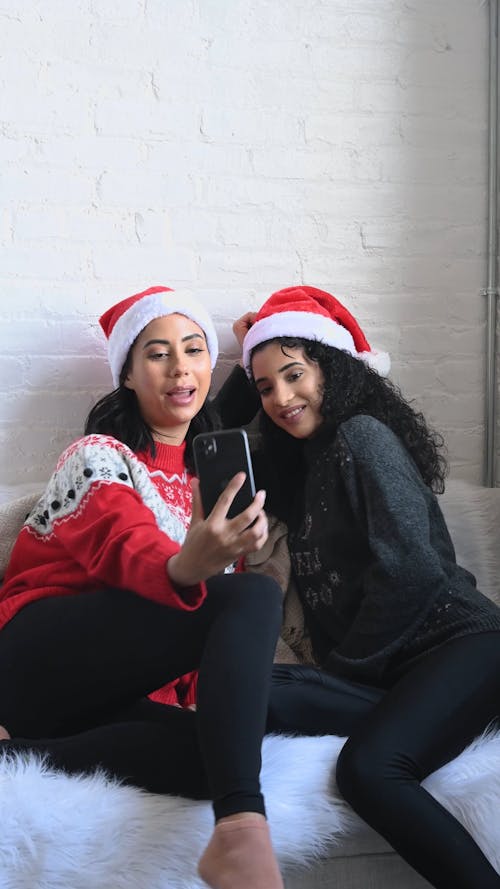 Women Taking a Selfie