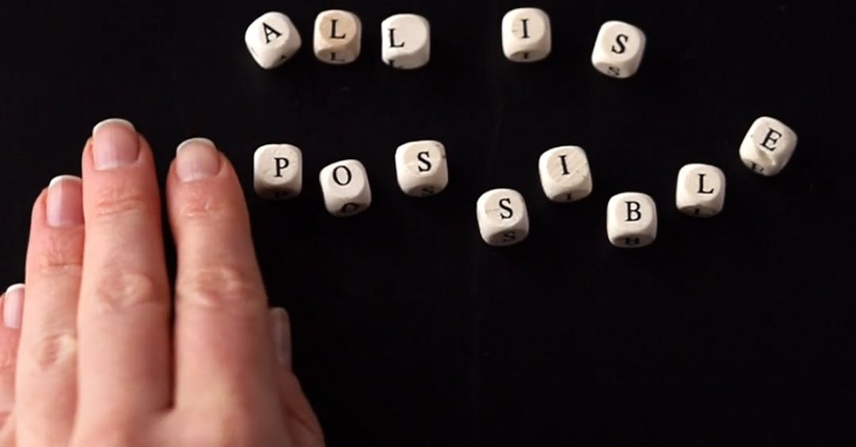 All is Possible Lettering with Medal Free Stock Video Footage, Royalty ...