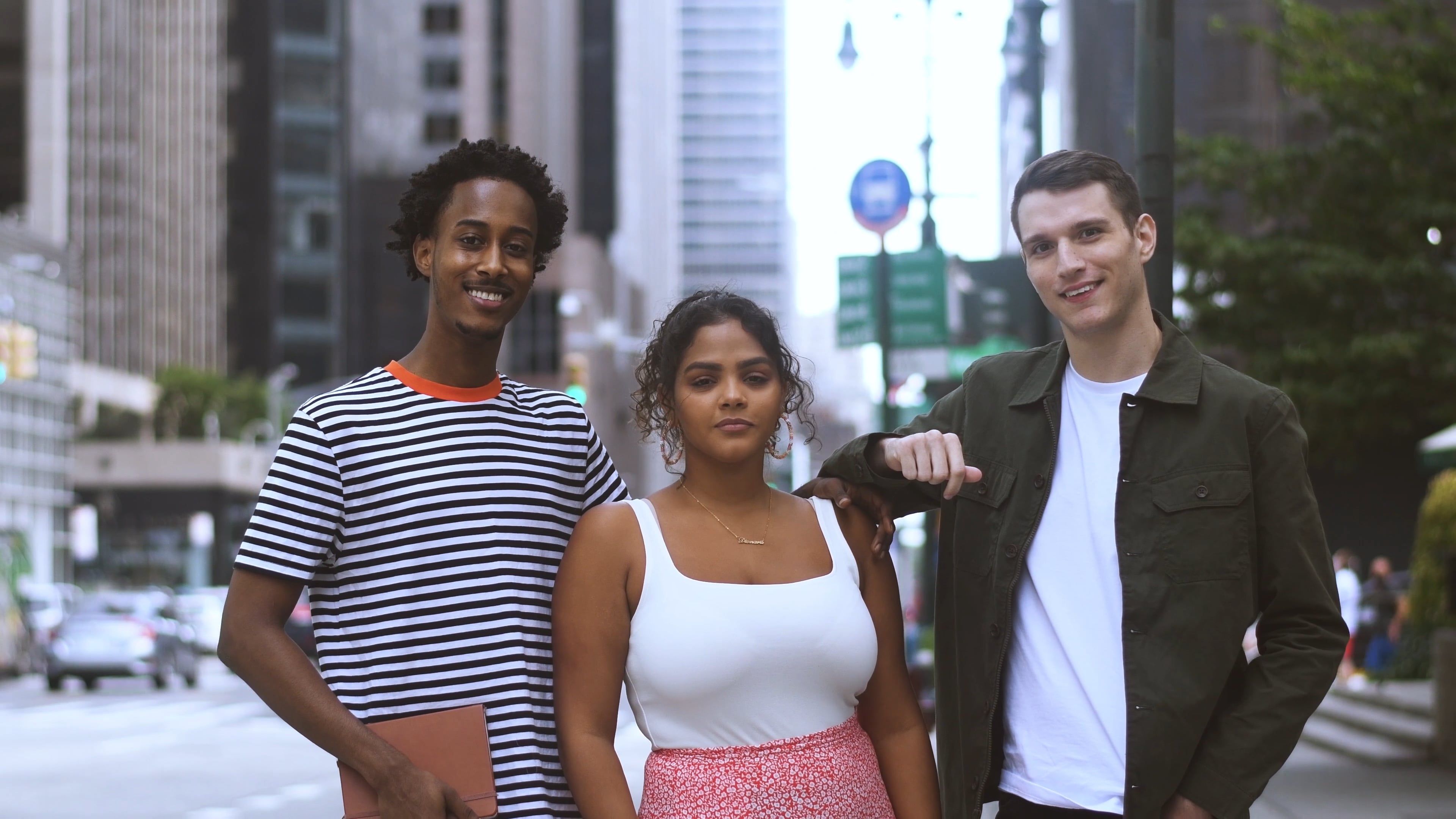 Group Of People Posing And Smiling Free Stock Video group-of-people-posing-and-smiling-free-stock-video