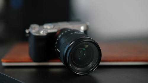 Close-up Video of a Camera