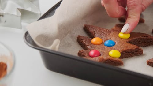 Biscotti Di Natale Dell'albero Di Natale