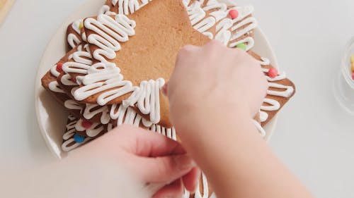 Decorare I Biscotti A Forma Di Stella