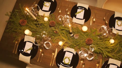 Christmas Table Set-up