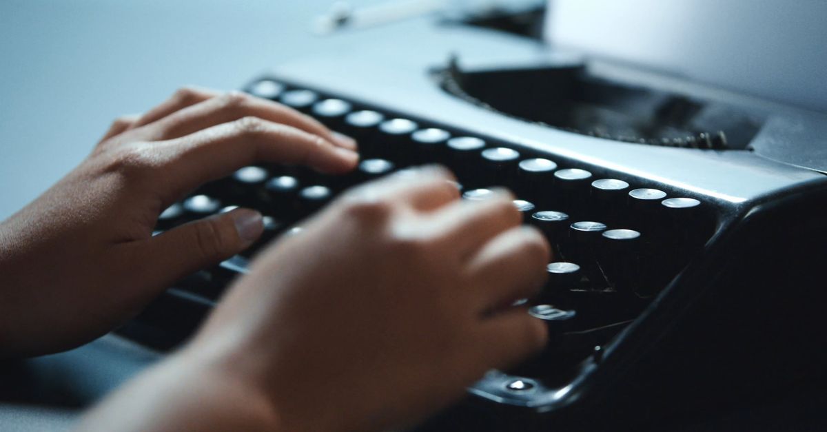 Video Using Typewriter Typing on a Typewriter Free Stock Video Footage, Royalty-Free 4K & HD ...